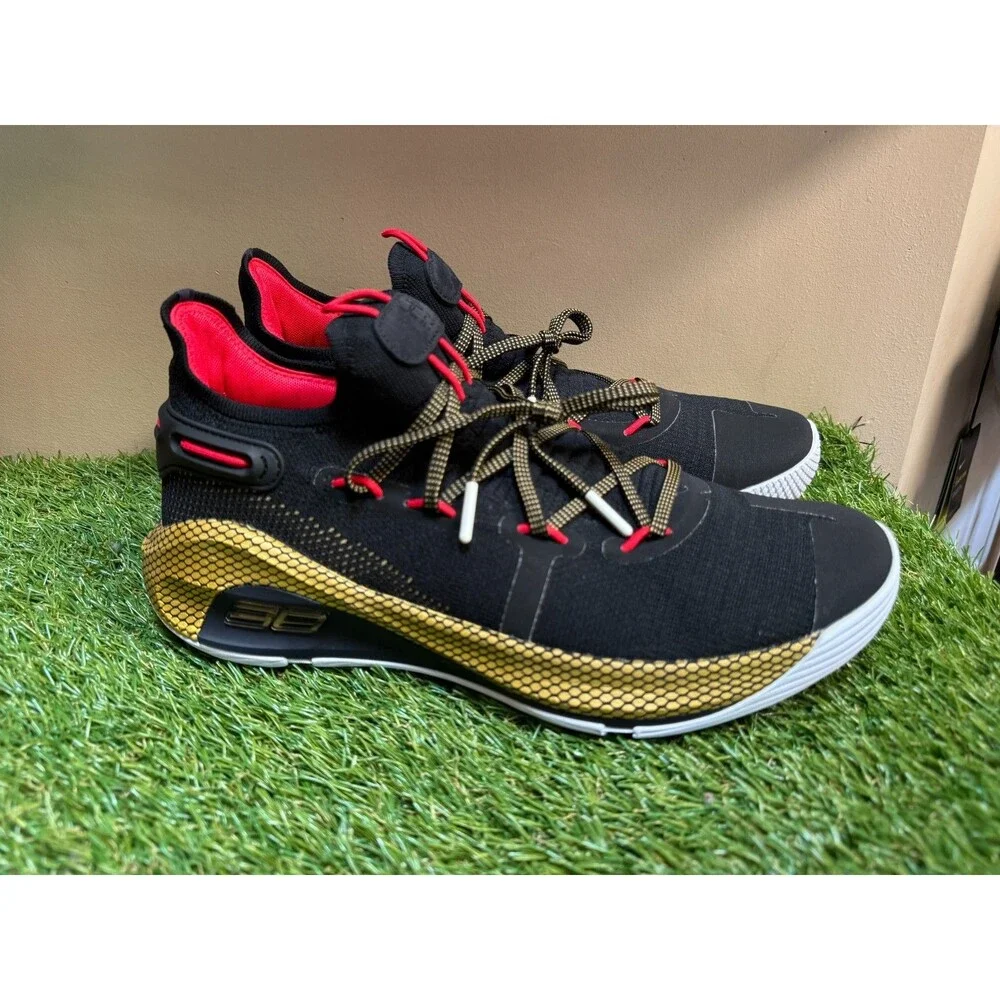 Men 12.5 Unreleased SAMPLE Under Armour Curry 6 UAA Basketball Shoes 3022386-009